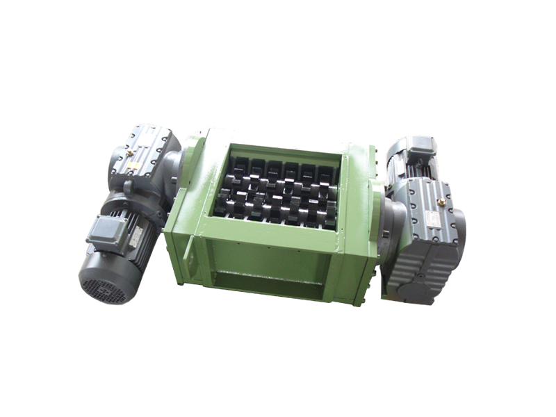 雙刀輥雙電機(jī)粉碎機(jī) 臥式粉碎機(jī) 鐵屑破碎機(jī)